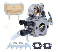 Air Fuel Filter Kit for STIHL-Chainsaws (MS171, MS181, MS211, MS211C) - Carburetor Assembly with Air Filter, Fuel Filter, Bump Felling, and Gaskets