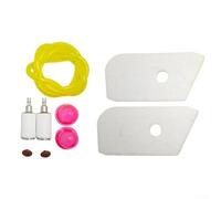 Air Fuel Filter Line Primers Bulb Kit Replacement for Husqvarna-124L 125L 128L 128CD 128LD 128LDX 128C 128R 128RJ Gas String Trimmer Weed-Eater Brush Cutters