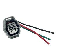 Air-Fuel/Oxygen Sensor 4-Pin Connector Pigtail, OE 90980-10869 (Mates 90980-10868), Compatible with Toyota/Lexus/Scion/Subaru: Tacoma, Tundra, Prius, Avalon, Sequoia, Venza, Corolla, Camry