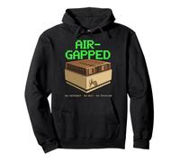 Air Gapped Retro Cybersecurity IT Professional Computer Nerd Pullover Hoodie