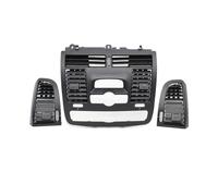 Air Grille Center Rear Air Vent Car Front Left Right AC Middle Central Air Vent Grille Outlet Cover Panel Trim For Vito For Viano For W636 For W639 2004-2015(High-end 3PCS Set)