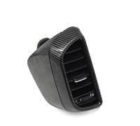 Air Grille Center Rear Air Vent For Cayenne For 7P5 2010-2017 Carbon Front Left Right Central Rear Air Conditioner AC Vent Grille Outlet Complete Assembly(Rear Left 1PC)