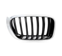 Air Grille For BMW For F25 For X3 2014 2015 2016 2017 Front Bumper Kindey Grille Chrome Trim Racing Grills Left Right Side(Right side)
