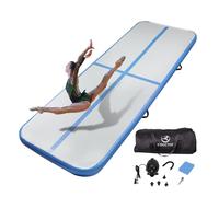 Air Gymnastics Track Tumbling Mat/Inflatable Air Gymnastics Mat Training Mats Gymnastics Tracks for Home Use/Training with Pump
