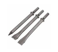 Air Hammer, 3 Pcs Length Air Hammer Punch Chipping Chisel Long Bit Set Pneumatic Tool