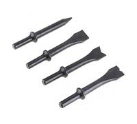 Air Hammer, 9150 120mm Medium Stroke Air Hammer Kit Professional Handheld Pistol Gas Shovels Small Rust Remover Cutting Drilling Chipping Pneumatic Tools(Air Chisel Head-5pcs)