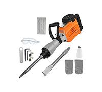 Air Hammer, Demolition Jack Hammer Multifunctional Rotary Hammer 1500W 2200W 3600W Jack Hammer Concrete Breaker Ground Breaking Concrete Electric Hammer Tool Impact Drill(2200W)