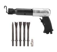 Air Hammer Kit, 250mm Air Chisel, Heavy Duty Pneumatic Hammer with Chisel Bits Tool Kit for Compressor