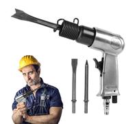 Air Hammer Kit - Multi-Function Pneumatic Shovel, Industrial Grade Chisel Machine | Lightweight Straight Handle Chisel with Replaceable Bits, High Power Tool, Demolition