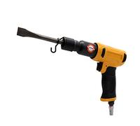 Air Hammer Professional Handheld Pistol Gas Shovels 190W Small Rust Remover Pneumatic Tools with 4 Chisels Set