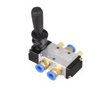 Air Hand Lever Operated AB42-Valve Manual Control 2 Position 3 5 Port Push-Pull 4H210-08 5/2 Way Pneumatic Air Hand Lever Operated Valve