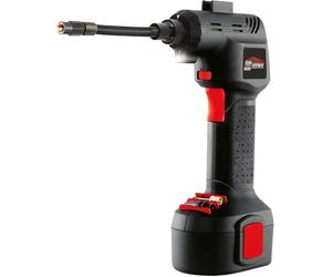 AIR HAWK Pro Cordless Tyre Inflator Pump - Black & Red