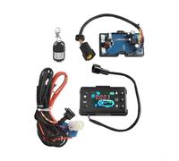 Air Heater Control Board 12V 24V LCD Monitor Switch with Remote Control for Diesel Parking Heater for SMART Button Design for Cars Trucks