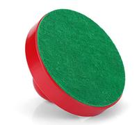 Air Hockey Pushers, Plastic Lightweight Air Hockey Goalies Ice Pushers Pucks Tables Game Handles Ball Mallet Goalies Set (S 60mm)