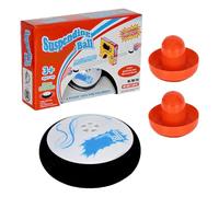 Air Hockey Set Floating Hockey With 2 Red Pushers Air Hover Puck For Kids Floating Puck Lightweight Portable Table Top Game Kids Adults Party Play Fast Glide Action Indoor Fun Set Portable Tabletop