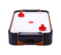 Air Hockey Table Game, Two-Player Wooden Arcade Table | Fast-Paced Tabletop Hockkey Game | Indoor Family Games For Home | Classic Air Hockey Board For Parties, Gaming Rooms, Birthdays, Holidays