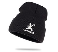 Air Homer - Cool Funny Fun Wool hat Winter hat roll Cap Beanie hat Sailor hat Unisex Piece Black