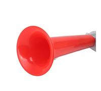 Air Horn, Air Horns Universal Car Air Horn Super Loud 180DB Single Trumpet Truck Air Horn for Vehicles Trains Boats DC 12-24V (Red)