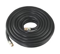 Air Hose 10m x Ø8mm with 1/4"BSP Unions Heavy-Duty - Sealey AH10RX New