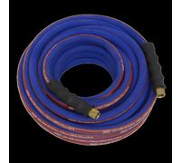 Sealey AH15R Air Hose 15M X Ø8Mm With 1/4inBsp Unions Extra-Heavy-Duty