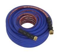 Air Hose 20m x Ø13mm with 1/2"BSP Unions Extra-Heavy-Duty - Sealey AH20R/12 New
