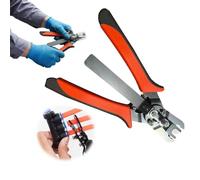 Air Hose Connector Removal Tool - Push to Connect Disconnect Tong Tool for 6mm/8mm Fittings | 7.08" Carbon Steel Air Line Pliers for Quick & Efficient Hose Release in Tight Spaces | Fits Cars, Trucks