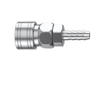 Air Hose Fitting 304 Stainless Steel C-Type Self-Locking Quick Connector Air Pipe Pneumatic Compressor Male and Female Plug(SH,20)