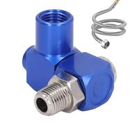 Air Hose Fitting,Air Tool Swivel Fitting | 360 Degree Swivel Adapter Aluminum Accessories for HVAC Garden Industrial Manufacturing Automotive Applications