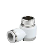 Air Hose Fittings 10pcs Pneumatic Screw Connection 4mm Air Compressor Hose Quick Fittings Tubing(6MM (Hose O.D.),BSP1-4Inch - 10pcs)