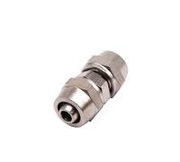 Air Hose Fittings 1PC Copper Alloy Pneumatic Fitting Air Quick Connector for Hose Tube 4 6 8 10 12 14 16MM(KLU,8MM)
