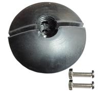 Air Hose Reel Parking Stop - Adjustable Bumper Cap | Air Compressor Hose Reel, Cable Reel Cap, Rubber Ball Retainer for Spring Winder