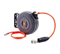 Air Hose Reel - Wall Mounted, Automatic Retractable, Garden Hose Holder, Antifreeze & UV Resistant