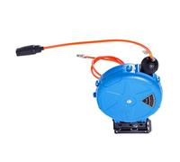 Air Hose Reels - 32.8ft Wall Mount Heavy Duty Auto Rewind - Retractable Hose Reels - for Machine Tool Maintenance Automotive Repair Workshops Garage Home Studio