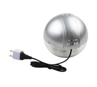 Air Humidifier and Purifier with Colour Changing Light, 650ml Capacity 10W Diffuser for Home Office Bedroom, Silver