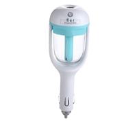 Air Humidifier - Mini Aromatherapy Diffuser, Portable Car Oil Diffuser | 6.49x2.36 inches Ultrasonic Mist Device, Compact Freshener Purifier, Assential Combo, Travel Auto Interior