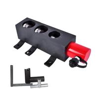 Air Hydraulic Tube Pipe Notcher, Pipe Cutter, notcher | Precision Steel Pipe Cutter, 27/34/42mm or 48/60mm, 90° Pipes Notching Tool, for Cutting Stainless Steel Pipe(B)