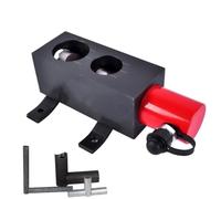Air Hydraulic Tube Pipe Notcher, Pipe Cutter, notcher | Precision Steel Pipe Cutter, 27/34/42mm or 48/60mm, 90° Pipes Notching Tool, for Cutting Stainless Steel Pipe(A)