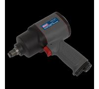 Sealey Air Impact Wrench 1/2" Sq Drive Composite - Twin Hammer - SA201