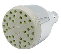 Air Inject Water Saving Head Shower 1/2" BSP Swivel Ending 9l/min Flow Reductor