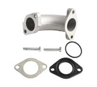 Air Intake Adapter for VM22 Carburetor with Rubber Ring and Screws for GX200 For Predator 212cc 196cc Use