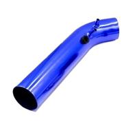 Air Intake Boot Hose Universal 3'' Inch 76 Mm Car Air Intake Pipe Kit Air Filter Intake Duct Tube Kit Car Air Intake Pipe Car Air Intakes(Blue)