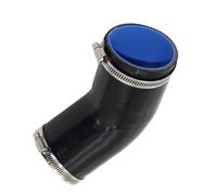 Air Intake Boot Hose Universal Engine Air Intake Hose 45 Degrees Car Intercooler Turbo Intake Pipe Coupler Auto Parts Car Air Intakes(57MM)