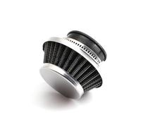 Air Intake Filter Fit For 47cc 49cc 2stroke engine carb carburetor Quad ATV Dirt Go Kart with Connector(Silver Air Filter)