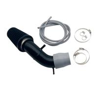 Air Intake Filter For Abarth 500 595 695 Air Intake High Flow Feed System In Airbox Position Replacement Performance Parts Air Intake Kit Air Intake Hose(Grey Silicone Hose)