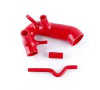 Air Intake Filter Silicone TURBO Induction Intake Pipe HOSE FOR A4 1.8T 1994-2005 1995 1996 1997 1998 1999 2000 2001 2002 Intake Breather Pipe(Red)