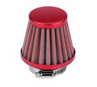 Air Intake Filter, Universal 38mm Air Filter Pit Bike Air Filter Intake Induction Kit for Off-road Motorcycle Atv Quad Dirt Pit Bike (Red)