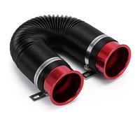 Air Intake Filter Universal 76mm 3 Inch Flexible Car Engine Cold Air Intake Hose Inlet Ducting Feed Tube Pipe With Bracket