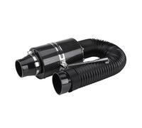 Air Intake Flexible Pipe Hose Universal 76mm 3" Car Carbon Fiber Induction Air Intake Filter Kit Ram Box Cold Bellows Part With Intak