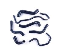 Air Intake for A3 S3 TT MK1 1.8T 225ps AMU APX BAM BEA Silicone Coolant Radiator Hose Pipe Kit 2000-2006 Intake Hose Pipe(Black)