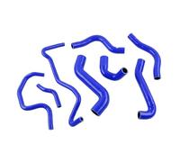 Air Intake for A3 S3 TT MK1 1.8T 225ps AMU APX BAM BEA Silicone Coolant Radiator Hose Pipe Kit 2000-2006 Intake Hose Pipe(Blue)